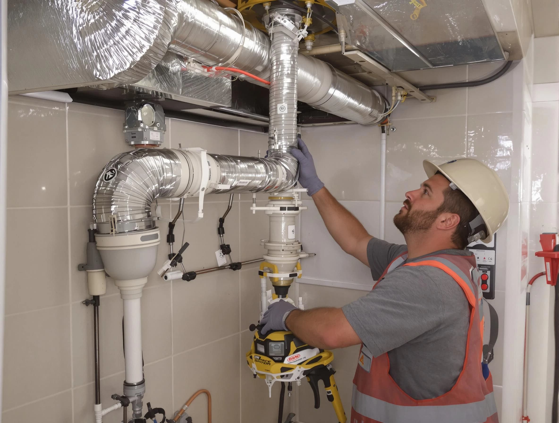 Mableton Dryer Vent Cleaning expert performing professional dryer vent repair and installation in Mableton