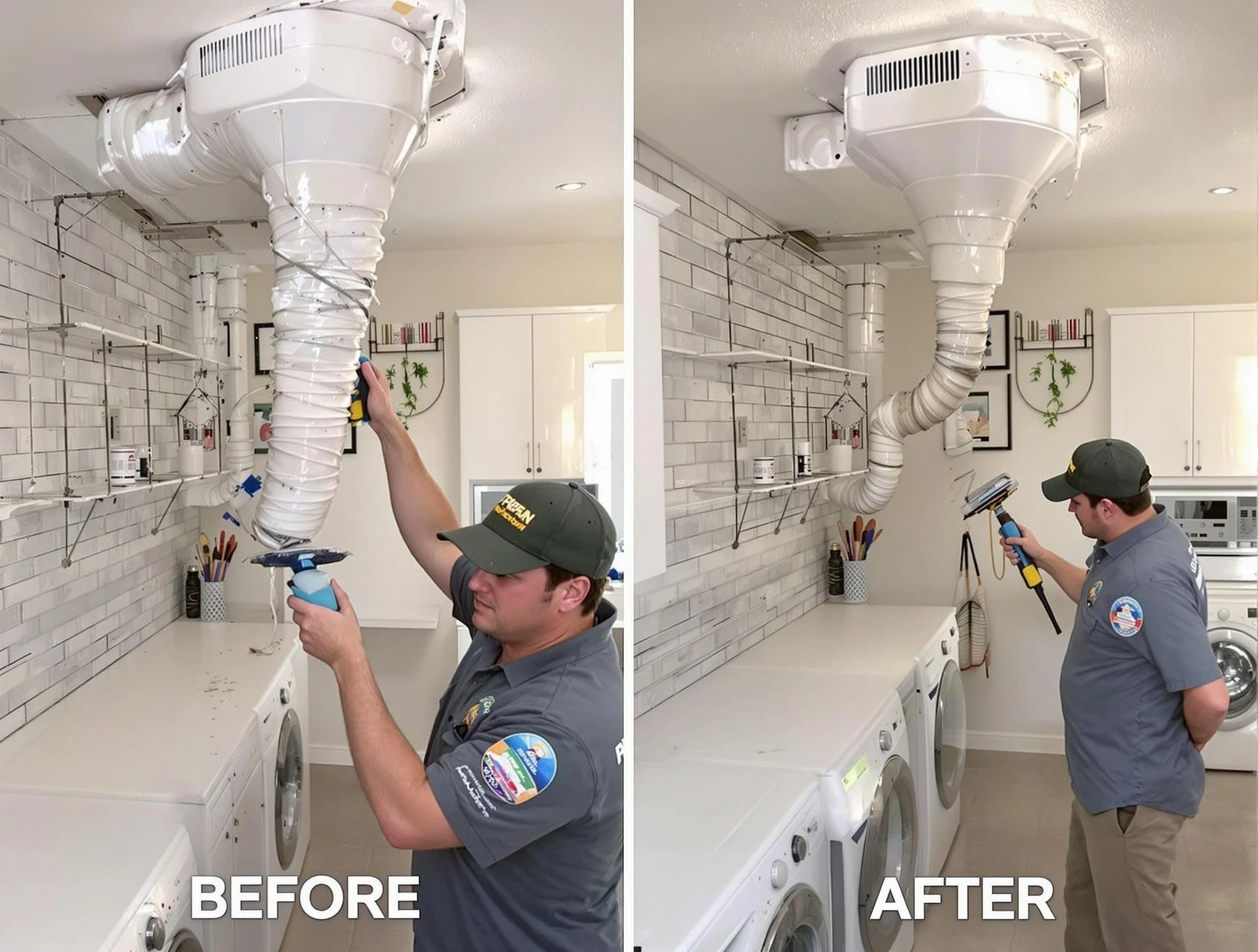 Professional dryer exhaust vent cleaning by Mableton Dryer Vent Cleaning in Mableton